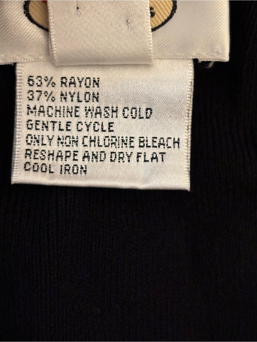 Talbots Black Button Front Cardigan Sweater - Picture 5 of 5